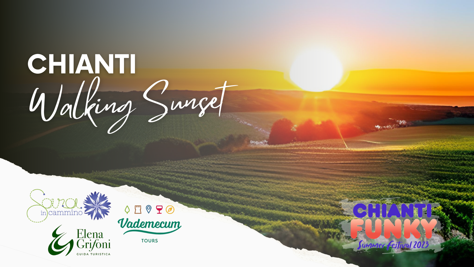 Chianti Walking Sunset evento Chianti Funky